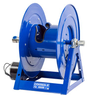 1175-6-200-E by Coxreels | 1175 Series | 3,000 PSI Motor Driven Hose Reel | 12V DC 1/3 HP Electric Motor | 1" Hose ID, 1" FNPT Inlet | Steel | 200ft Capacity, Hose Not Included