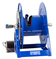 1175-6-100-E by Coxreels | 1175 Series | 3,000 PSI Motor Driven Hose Reel | 12V DC 1/3 HP Electric Motor | 1" Hose ID, 1" FNPT Inlet | Steel | 100ft Capacity, Hose Not Included