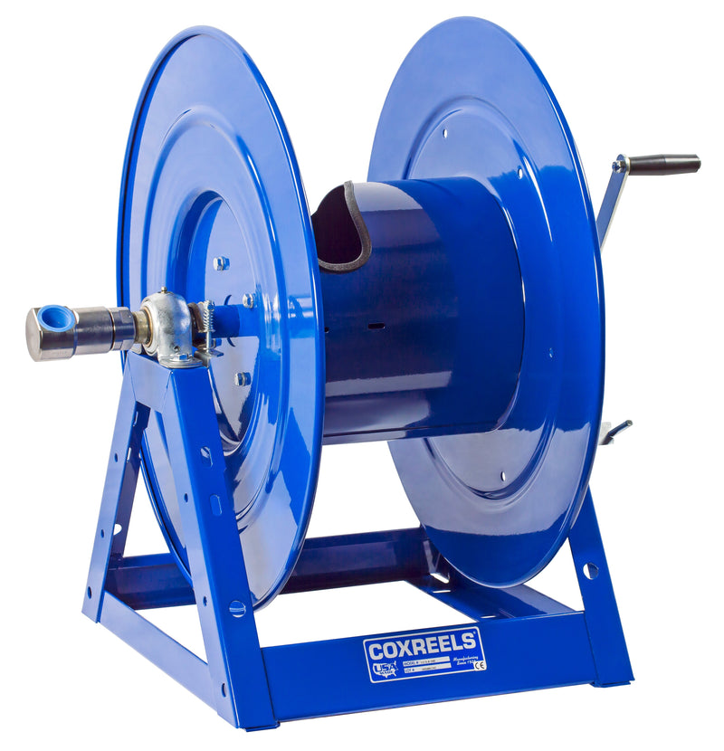 1175-6-150 by Coxreels | 1175 Series | 3,000 PSI Hand Crank Hose Reel | 1" Hose ID, 1" FNPT Inlet | Steel | 150ft Capacity, Hose Not Included