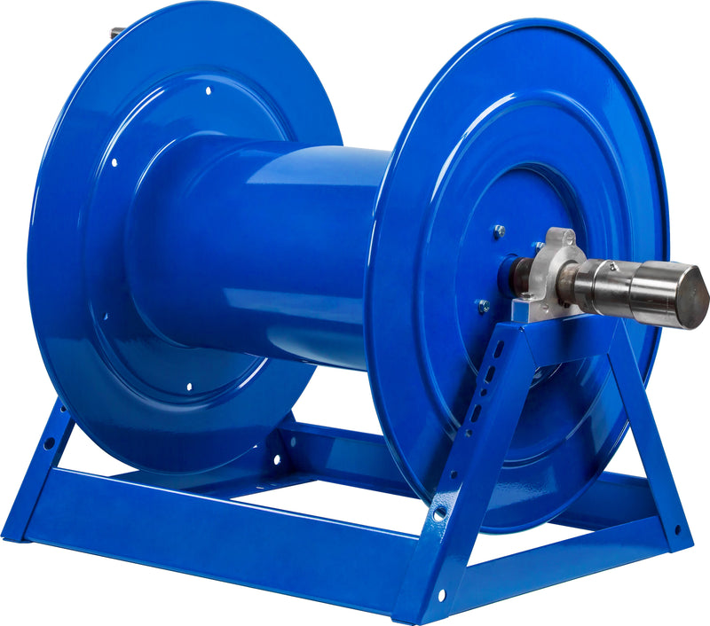 1185-1524-BUXX by Coxreels | 1185-BUXX Series | 3,000 PSI Hand Crank Hose Reel | 1-1/2" Hose ID, 1-1/2" FNPT Inlet | Steel | 75ft Capacity, Hose Not Included