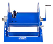 1185-3328 by Coxreels | 1185 Series | 1,500 PSI Hand Crank Hose Reel | 1-1/2" Hose ID, 1-1/2" FNPT Inlet | Steel | 250ft Capacity, Hose Not Included