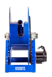1195-1332-EAV3 by Coxreels | 1195 Series | 1,000 PSI Motor Driven Hose Reel | 115V AC 1/2 HP Explosion Proof Electric Motor | 2" Hose ID, 2" FNPT Inlet | Steel | 75ft Capacity, Hose Not Included