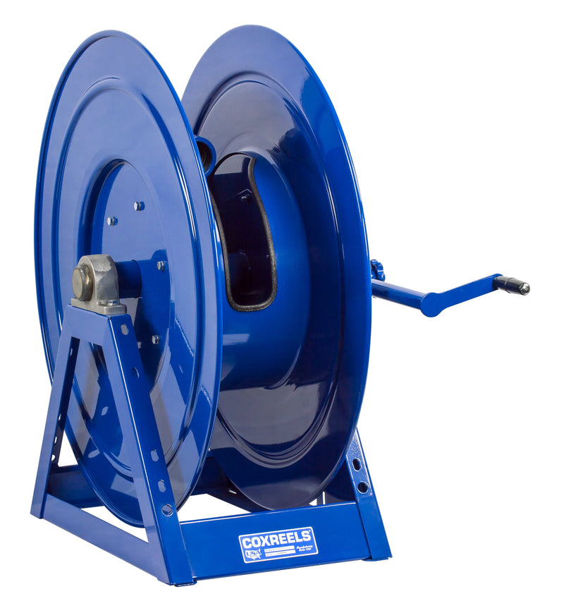 1195-1332-C by Coxreels | 1195 Series | 1,000 PSI Hand Crank Hose Reel | 2" Hose ID, 2" FNPT Inlet | Steel | 75ft Capacity, Hose Not Included