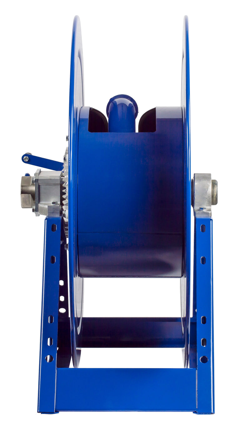 1195-1728-C by Coxreels | 1195 Series | 1,000 PSI Hand Crank Hose Reel | 2" Hose ID, 2" FNPT Inlet | Steel | 60ft Capacity, Hose Not Included