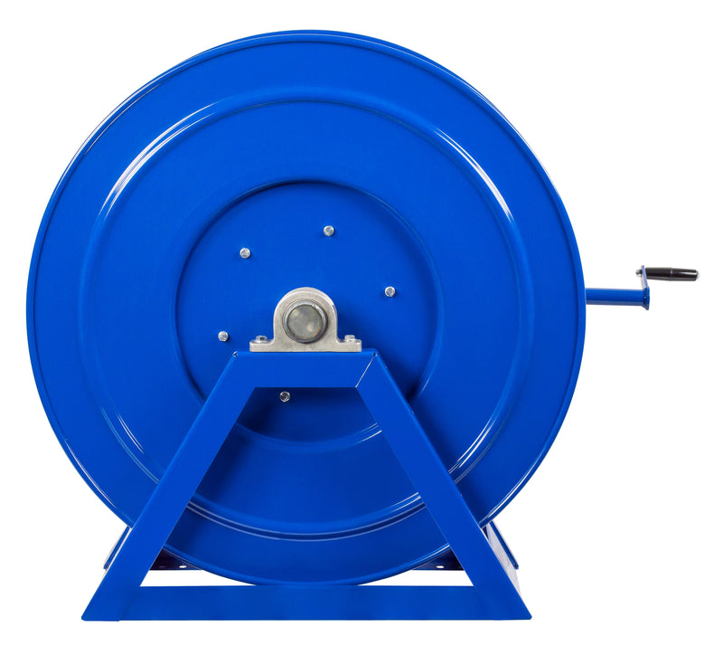 1195-3228-C by Coxreels | 1195 Series | 1,000 PSI Hand Crank Hose Reel | 2" Hose ID, 2" FNPT Inlet | Steel | 125ft Capacity, Hose Not Included