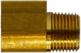 12080 (12-080) by Midland | Inverted Flare Fitting | 7/8" Female Inverted Flare x 3/4" Male NPTF | 90° Elbow | Brass