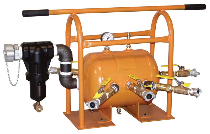 1217AR-4AKWF by Dixon Valve | ASME Air Receiver Manifold Assembly | with Air King® Fittings & Watts Filter | 2" Hose Size Inlet | 3/4" Thread Outlet