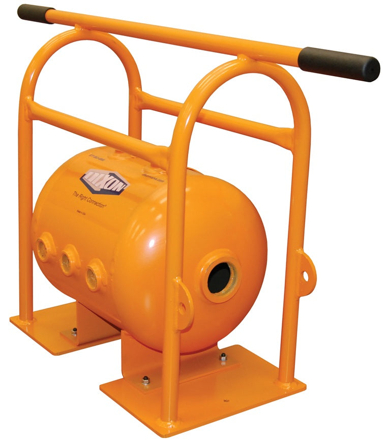 1217AR-4FR by Dixon Valve | ASME Air Tank Receiver Manifold | with Protective Frame Only | 7 Gallon