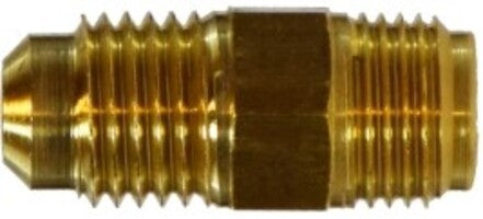 12257 (12-257) by Midland | Inverted Flare | 3/8" Male SAE Flare x 7/16" Male Inverted Flare | Straight | Brass