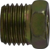 12274 (12-274) by Midland | Inverted Flare Fitting | Metric Tube Nut | 5/16 Domestic | M14 x 1.5 Surface Seal Thread | Zinc Steel