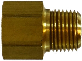 12310 (12-310) by Midland | Inverted Flare Auto Fitting | Restriction Pipe Adapter | 1/8" Female NPTF x 1/8" Male NPTF | Straight | Brass