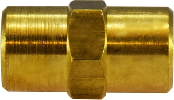 12344 (12-344) by Midland | Metric Hydraulic Brake Fitting | Metric Union | 3/16" Japanese Brake Lines (M10 x 1.0) Inverted | Straight | Brass