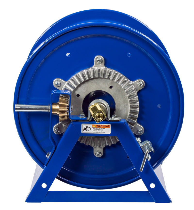 1275-6-75-C by Coxreels | 1275 Series | 3,000 PSI Dual Hose Hand Crank Hose Reel | 1" Hose ID, 1" FNPT Inlet | Steel | 75ft Capacity, Hose Not Included