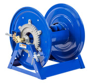 1275-6-150-C by Coxreels | 1275 Series | 3,000 PSI Dual Hose Hand Crank Hose Reel | 1" Hose ID, 1" FNPT Inlet | Steel | 150ft Capacity, Hose Not Included