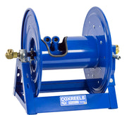 1275-6-100-C by Coxreels | 1275 Series | 3,000 PSI Dual Hose Hand Crank Hose Reel | 1" Hose ID, 1" FNPT Inlet | Steel | 100ft Capacity, Hose Not Included