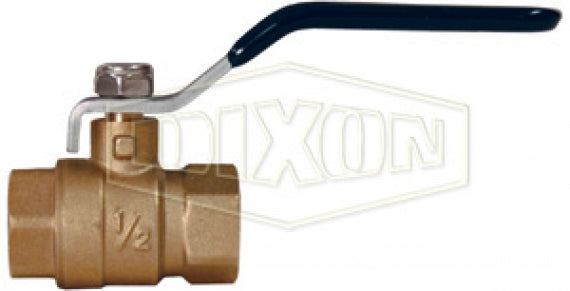 FBVG125 by Dixon Valve | Global Ball Valve | Full Port | 1-1/4" Female NPT x 1-1/4" Female NPT | Forged Brass