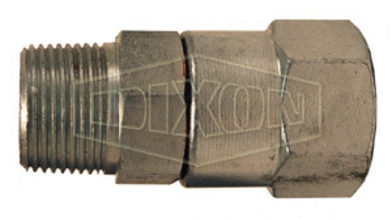 SV26 by Dixon Valve | Pneumatic In-Line Swivel | 3/4" Male NPT x 3/4" Female NPT | 250 PSI | Steel