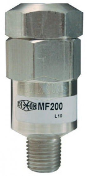 MF200 by Dixon Valve | Pneumatic Mini In-Line Filter | 3/8" Female NPT x 3/8" Male NPT | 17 SCFM Flow | Aluminum