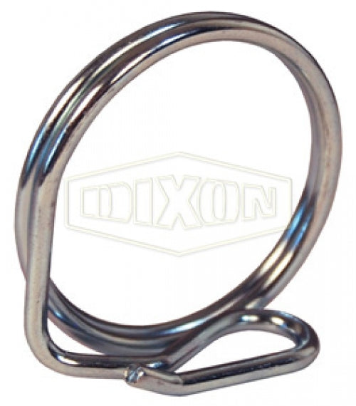 200PRSCSS by Dixon Valve | Cam & Groove | Pull Ring Safety Clip for Boss-Lock | for 1-1/4" - 2-1/2" Coupler Size | 316 Stainless Steel