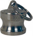G100-DP-SS by Dixon Valve | Global Cam & Groove Dust Plug | Type DP | 1" Body Size | 316 Investment Cast Stainless Steel