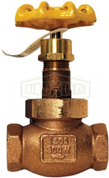 DGLBV50 by Dixon Valve | Domestic Globe Valve | 1/2" Female NPT x 1/2" Female NPT | Bronze