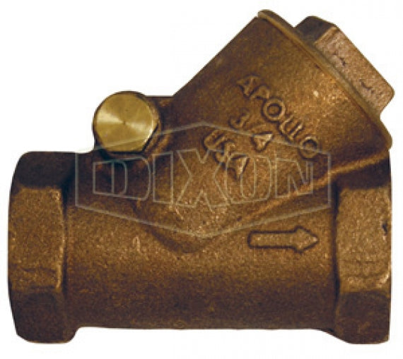 DSCV100 by Dixon Valve | Domestic Swing Check Valve | 1" Female NPT x 1" Female NPT | Brass