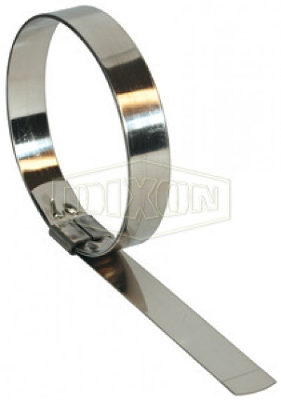 HBC6S by Dixon Valve | HBC-Series | Smooth I.D. Center Punch Clamp | 5/8" Band Width | 1-1/2" Clamp ID | 201 Stainless Steel Band