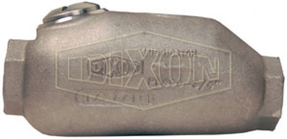 PL500 by Dixon Valve | Pneumatic In-Line Lubricator | 1" Female NPT | 250 PSI | 100 SCFM Air Flow | 16.0 fluid ozs. | Aluminum