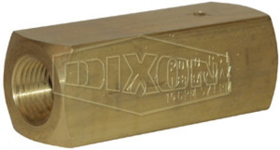 BCV800 by Dixon Valve | Check Valve | Series C | 1/2" Female NPT x 1/2" Female NPT | Brass