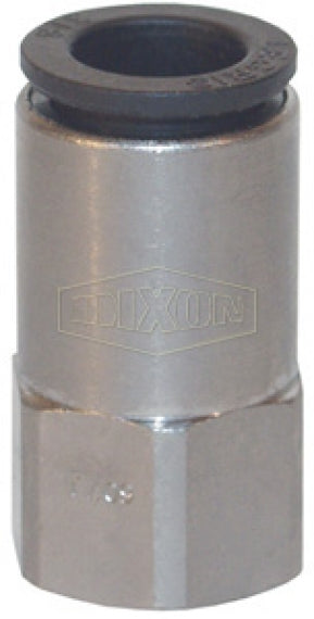 30140811 Legris by Dixon | Nylon/Nickel-Plated Brass Push-In Fitting | Female Connector | 5/16" Tube OD x 1/8" Female NPT