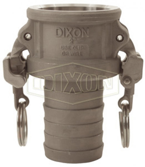 HAC300EZ by Dixon Valve | EZ Boss-Lock Cam & Groove Coupler | Type C | 3" Coupler x 3" Hose Shank | Hastelloy®