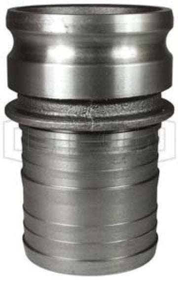 200-E-MI by Dixon Valve | Cam & Groove Fitting | Type E | 2" Adapter x 2" Hose Shank | Ductile Iron