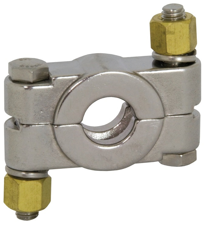 13MHP75 Dixon Valve 304 Stainless Steel Bolted Sanitary Clamp - 1/2" - 3/4" Tube OD