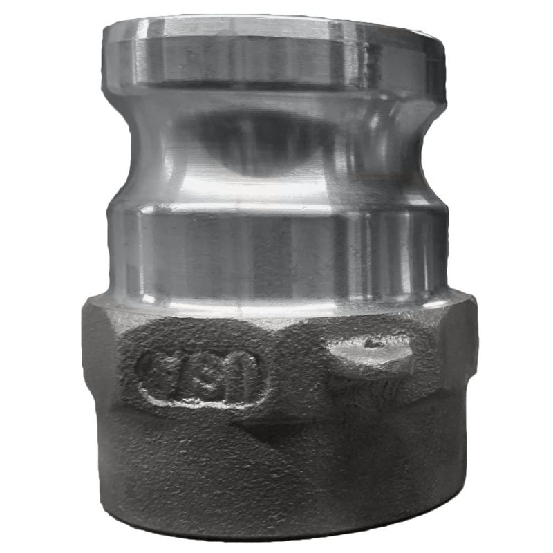 1400115H (15AHD) by PT-Coupling | Heavy Duty Cam & Groove Adapter | Type AHD | 1-1/2" Adapter x 1-1/2" Female NPT | 316 Stainless Steel | Buna-N Seal