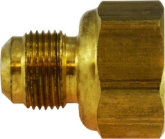 14018 (14-018) by Midland | Space Heater Fitting | Female Adapter | 3/8" x 3/8" | Straight | Brass