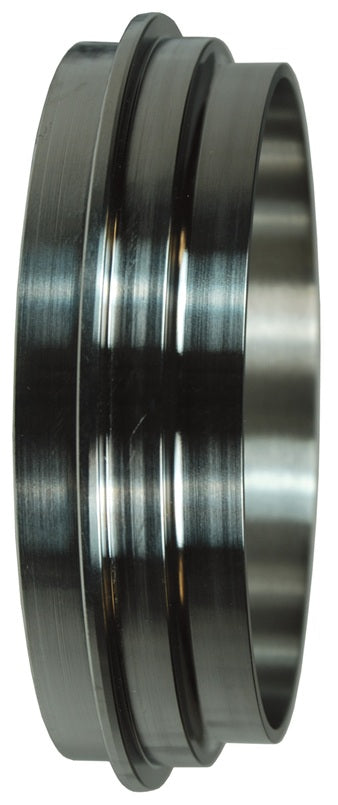 14PRFJP-R400 Dixon Valve John Perry Short Plain Weld Ferrule - 4" Tube OD - 316L Stainless Steel