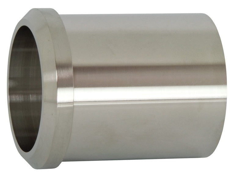 14W-G200 Dixon Valve Heavy Wall Tank Plain Bevel Seat Ferrule - 2" Tube OD - 304 Stainless Steel