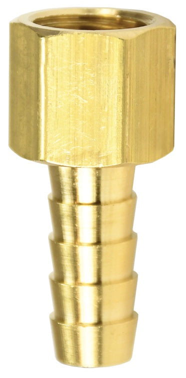 1520609K by Dixon Valve | Welding Oxygen Coupling | Right-Hand Thread | 9/16" Female UNF Thread x 3/8" Hose ID | Brass