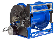 1680-1128-E by Coxreels | 1600 Series | 1,500 PSI Motor Driven Hose Reel | 12V DC 1/3 HP Electric Motor | 1-1/2" Hose ID | Steel | 85ft Capacity, Hose Not Included