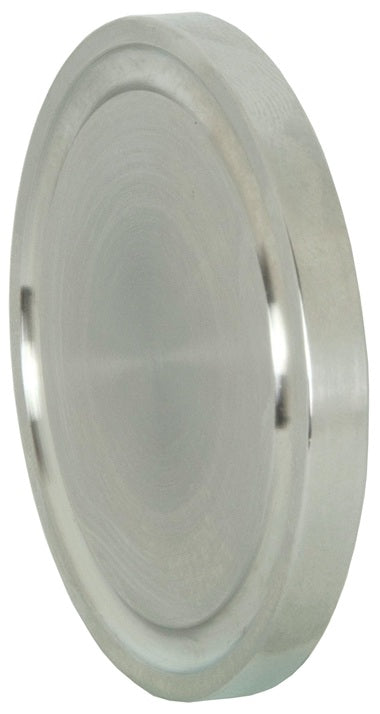 16AQ-R250 Dixon Valve 316L Stainless Steel Sanitary Q-Line Solid End Cap - 2-1/2" Tube OD