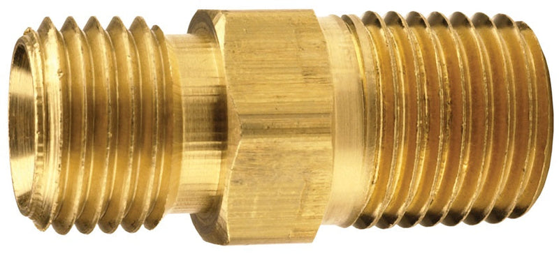 1720202C by Dixon Valve | Ball Seat to Male Pipe Adapter | 1/8" Male NPSM x 1/8" Male NPTF | Brass