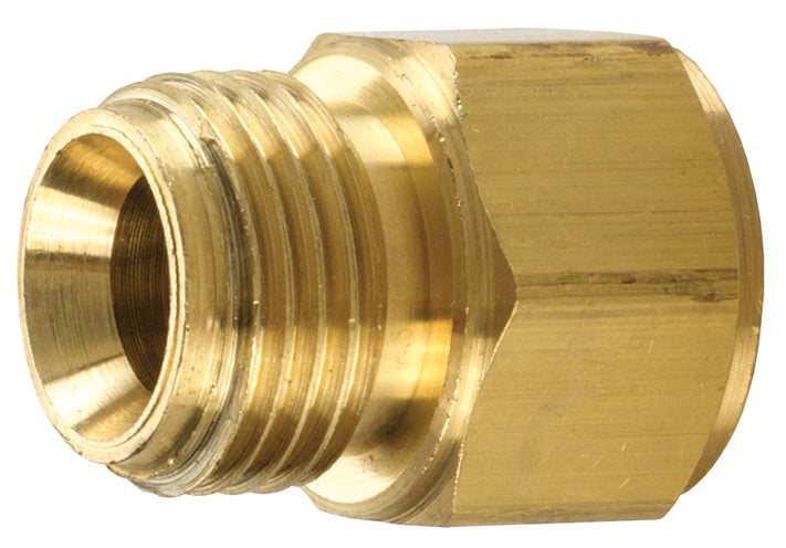 1740404C by Dixon Valve | Pipe Thread Adapter | 1/4" Female NPTF x 1/4" Male NPSM | Brass