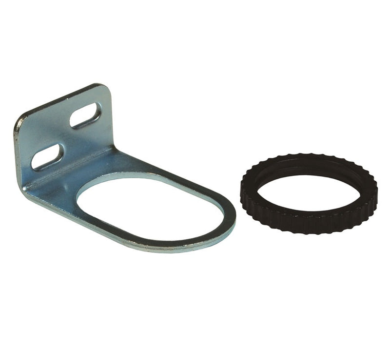 18-025-003 by Dixon Valve | Series 1 | Regulator Mounting Bracket | with Plastic Panel Nut | Used On Series 1 Filter/Regulator/Lubricators B07, R07