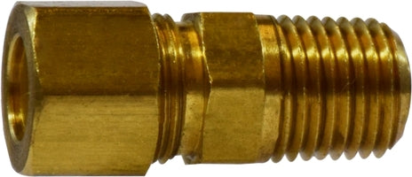 18094 (18-094) by Midland | Compression Fitting | Ball Check Valve | 1/4" Tube OD x 1/8" Male NPTF | Straight | Brass