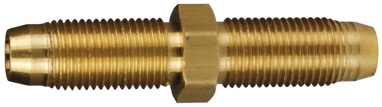 1860606S by Dixon Valve | Reusable Fitting | Hose Mender / Splicer Stem | 3/8" Hose ID | Brass