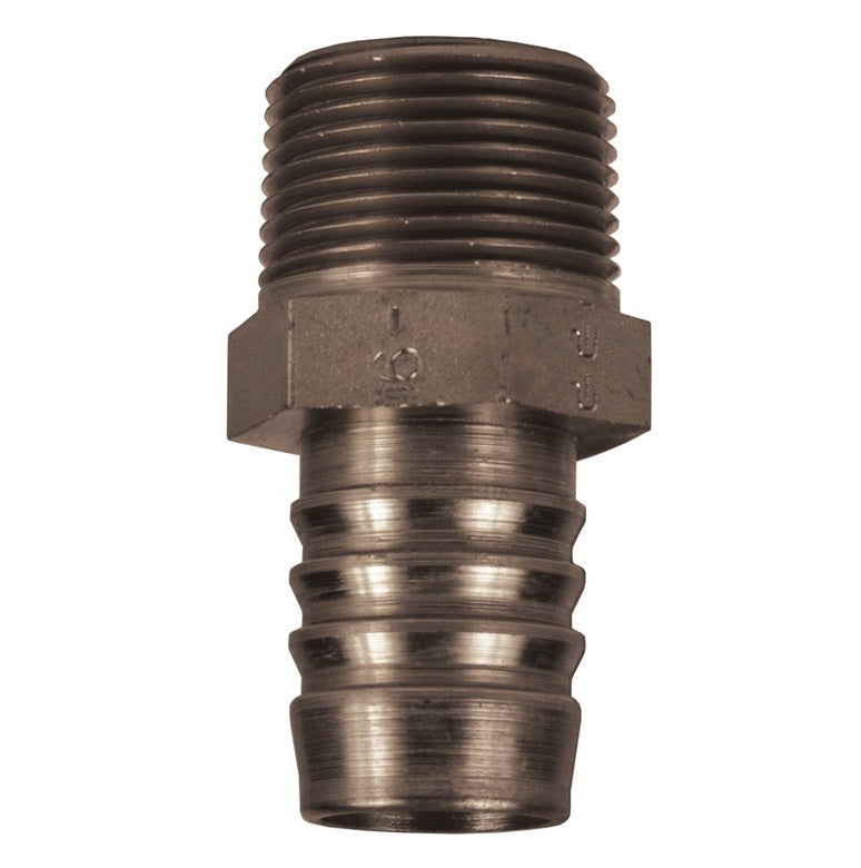 188-32 by Dixon Valve | Hydraulic Suction & Return Line Hose Stem | 2" Male NPTF x 2" Hose ID | Plated Steel