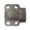 1965-61-20-20 by Brennan Inc. | -20 SAE Port Block (Code 61) x -20 Female O-Ring Boss | 90° Elbow | Steel