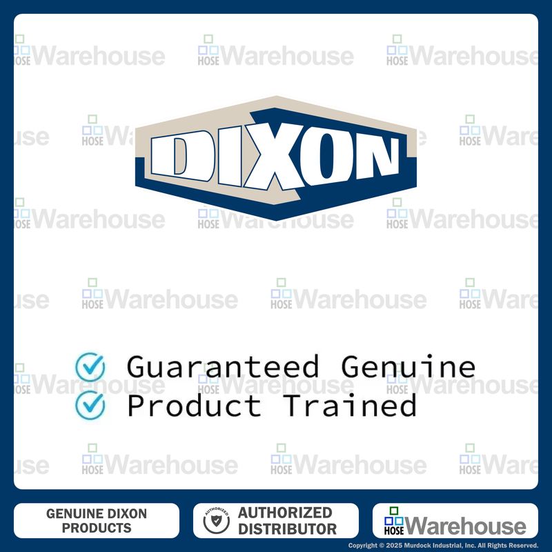 E3M3-B by Dixon Valve | Hydraulic Quick Disconnect Coupling | E-Series | 3/8" Male NPTF x 3/8" Straight-Through Interchange | Plug | Brass