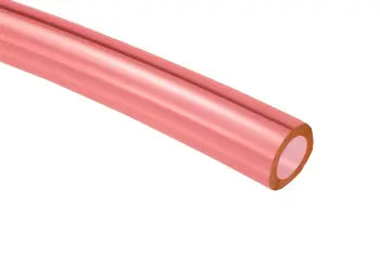 PT0606-100TR by Coilhose | Tubing | 3/8" OD x 1/4" ID | .062" Wall Thickness | Transparent Red | Polyurethane | 100ft
