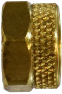 20223 (20-223) by Midland | Flareless Fitting | Poly-Flo® Nut | 1/2" Tube OD | 11/16-20 Thread | Brass